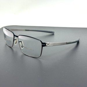 ic berlin Dr. Kauermann Marine Blue Pearl Eyeglasses Frame 55-17-145 ic! berlin